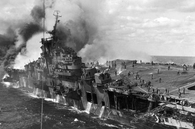 二战时航母被击沉，空中舰载机怎么办？美军现在不担心这问题？