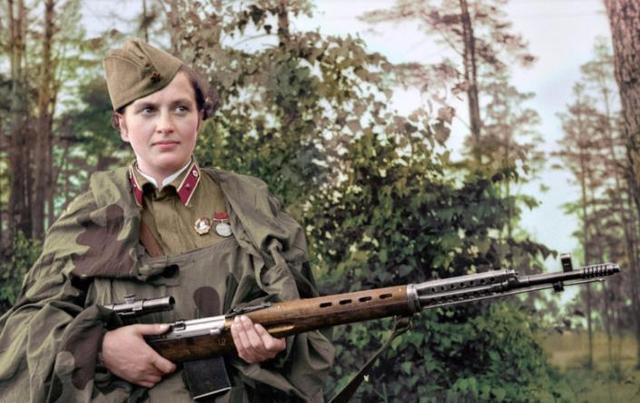 二战时期，战斗民族苏联女兵多强悍？