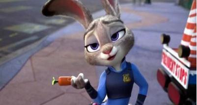 兔子与狐狸，虽然是天敌，但是最终经过磨合也能在一起