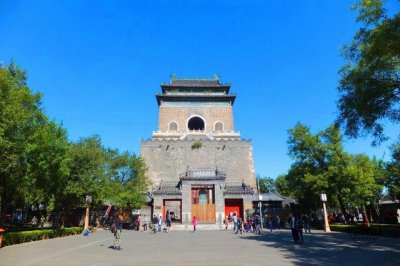​中国最受欢迎的钟鼓楼，北京的标志性建筑，含有古老的岁月气息