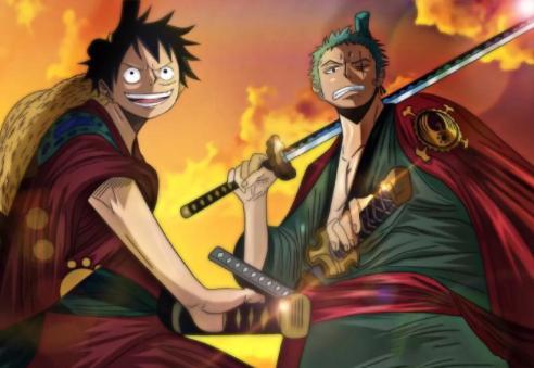 索隆终于睁开左眼，然而却漏出跟伊姆一样的瞳孔，凯多：伊姆儿子