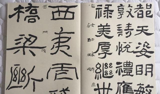 中国美院书法教授鲁大东书法临帖示范20种