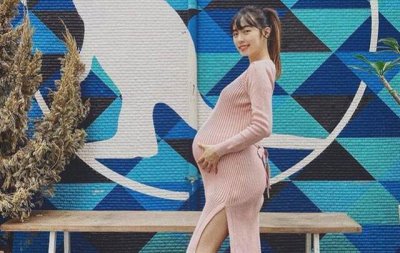 ​28岁女星简廷芮孕期只胖7公斤！大方晒食谱，一家三口好幸福