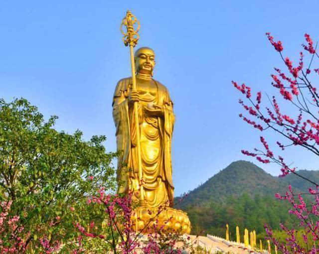 中国最大地藏菩萨:总耗资15亿打造,高155米重1000余吨