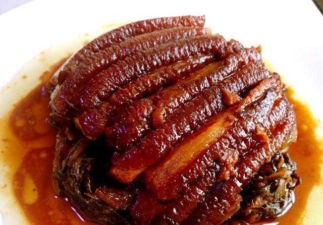 陕西经典的梅菜扣肉酱汁做法，让你感受舌尖上的中国