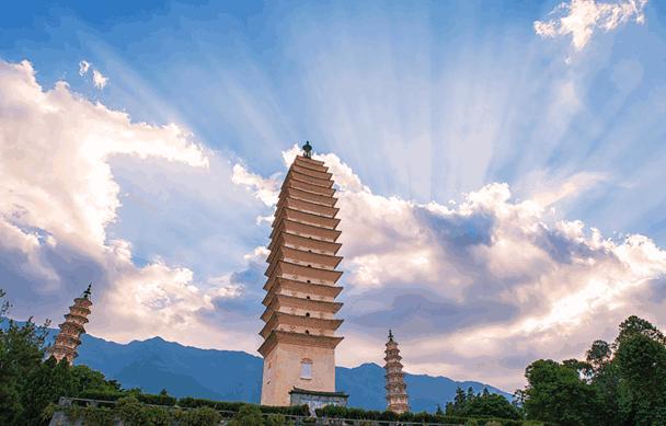 中国最雄伟宝塔之一 ——大理崇圣寺