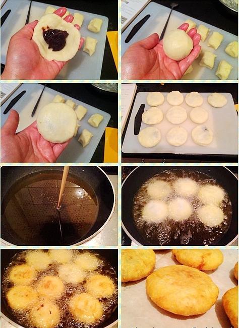 关中名吃烫面油糕的做法