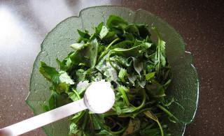 蒸地瓜叶的做法