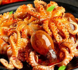 ​麻辣八爪鱼的家庭做法，做法简单，一学就会