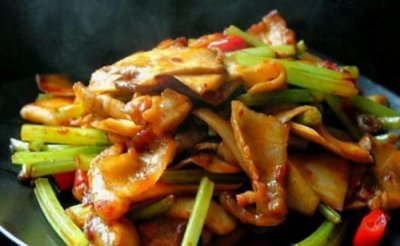 ​干锅杏鲍菇的做法！