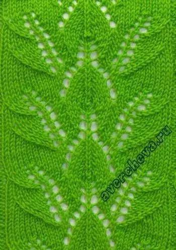 棒针编织镂空花样大全，织出独一无二的毛衣就靠它了！（附图解）