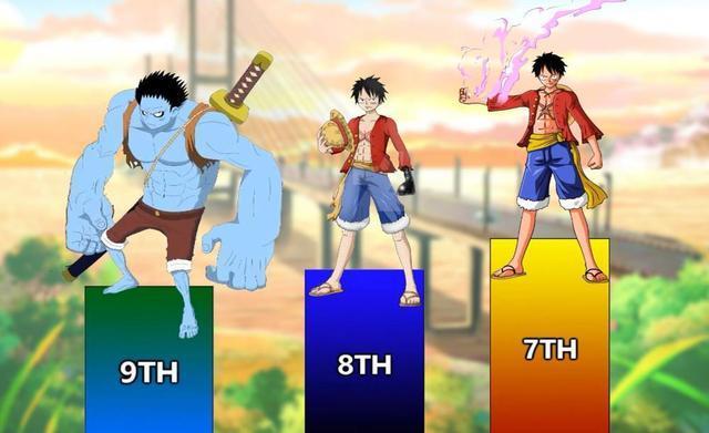 路飞全形态战力排名，出海时最弱，蛇人登顶，而它是为了纪念艾斯