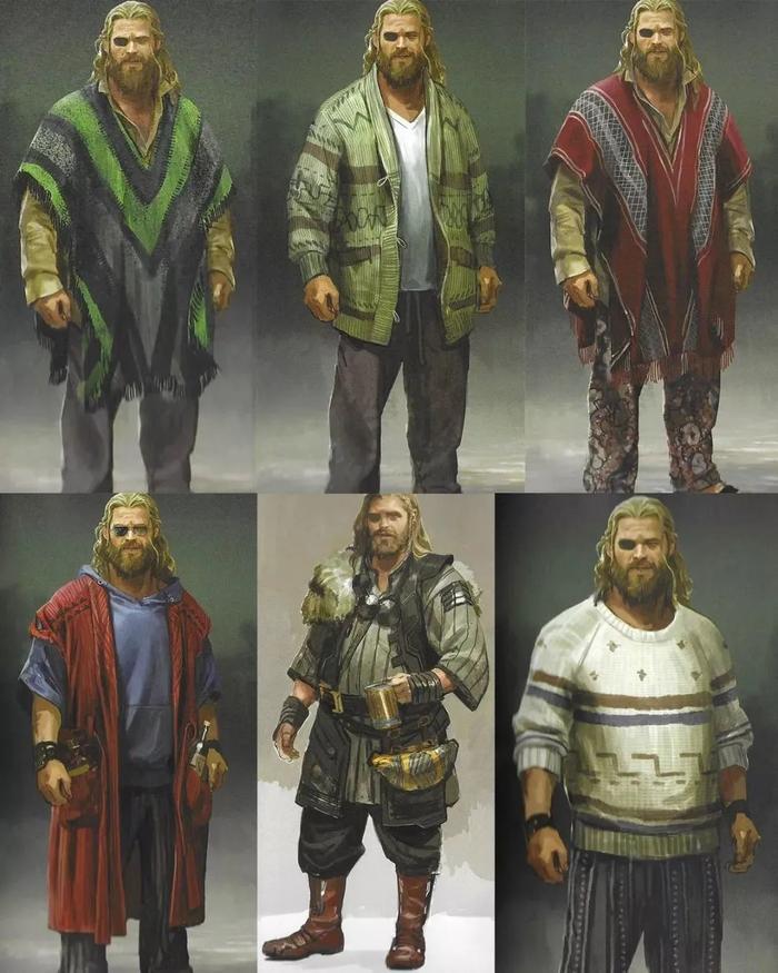 细数雷神系列弃用概念图:洛基破相毁容;海拉成异形