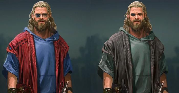 细数雷神系列弃用概念图:洛基破相毁容;海拉成异形