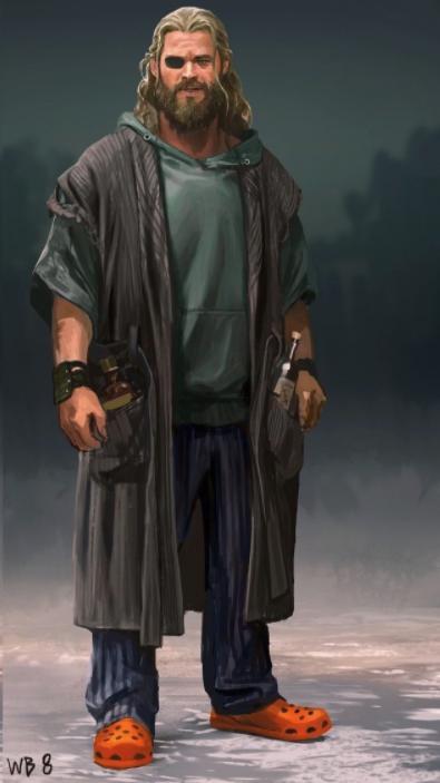 细数雷神系列弃用概念图:洛基破相毁容;海拉成异形