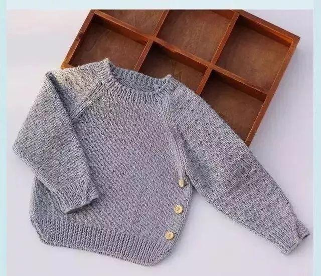 分享24款婴幼儿毛衣,爱心牌毛衣织起来,附图解教程