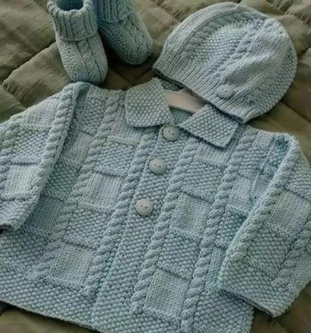 分享24款婴幼儿毛衣,爱心牌毛衣织起来,附图解教程