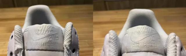 Nike AIR FORCE 1 空军一号纯白 真假对比