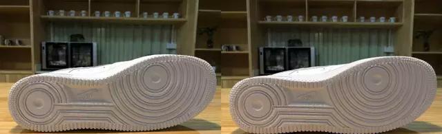 Nike AIR FORCE 1 空军一号纯白 真假对比