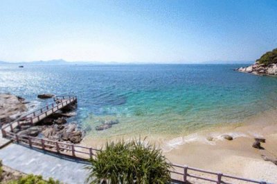 ​深圳南澳隐藏一马尔代夫的海边度假村，一处真正的私家海滩