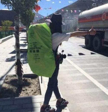 这才是川藏线上最真实的穷游女