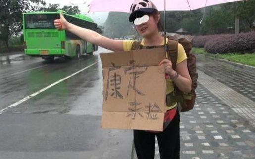 这才是川藏线上最真实的穷游女