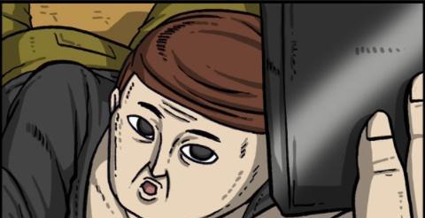 漫画家日记无处不在的赵石……