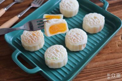 ​冰皮月饼，不用烤箱，学会了，能做十几种口味