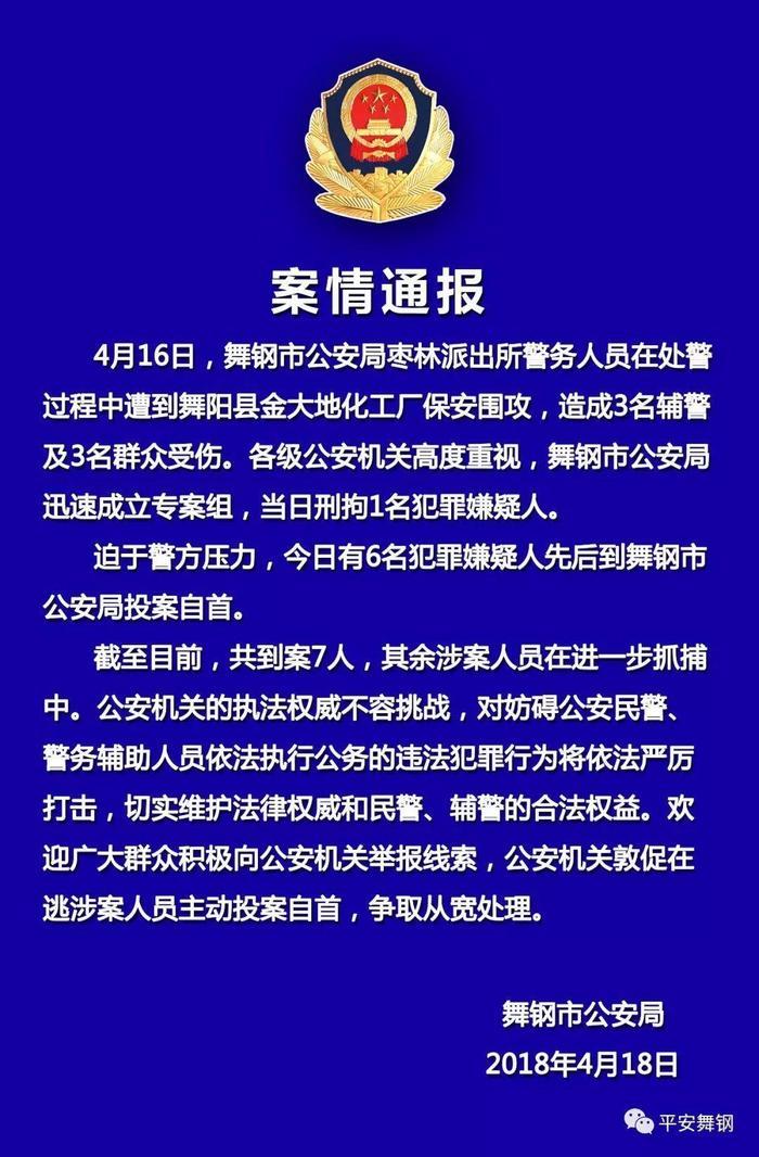 打击袭警出重拳 | 刚刚，保安围殴警察案六名嫌犯投案自首