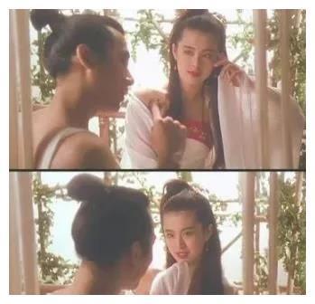 那些拍古装剧漏肚兜的女星,张柏芝惊艳,最美还是她