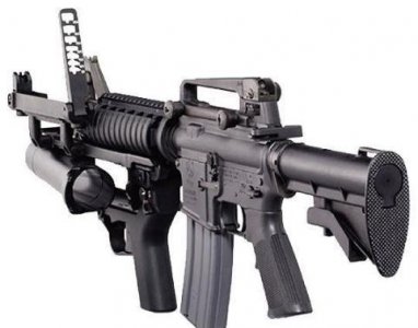 ​M4卡宾枪如何安装M320榴弹发射器？