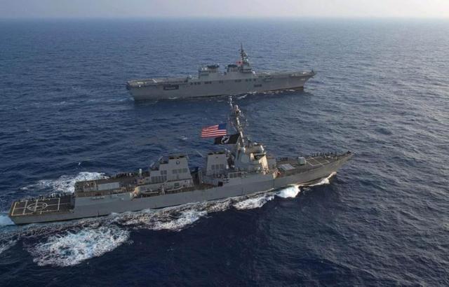 挑衅不断！美日菲印四国军舰齐聚南海举行军演，中国官方强势回应