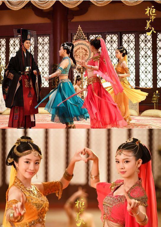 柜中美人：陈瑶古装造型美出天际，而女主的黄脸婆加兔牙造型超丑