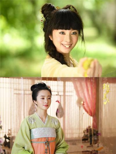 柜中美人：陈瑶古装造型美出天际，而女主的黄脸婆加兔牙造型超丑