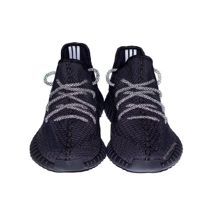 黑魂 YEEZY BOOST 350 V2 清晰实物有了，货量也曝光？？