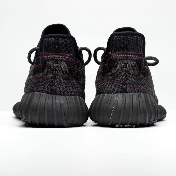 黑魂 YEEZY BOOST 350 V2 清晰实物有了，货量也曝光？？