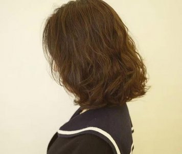 ​齐肩纹理烫，走在街上你就是焦点