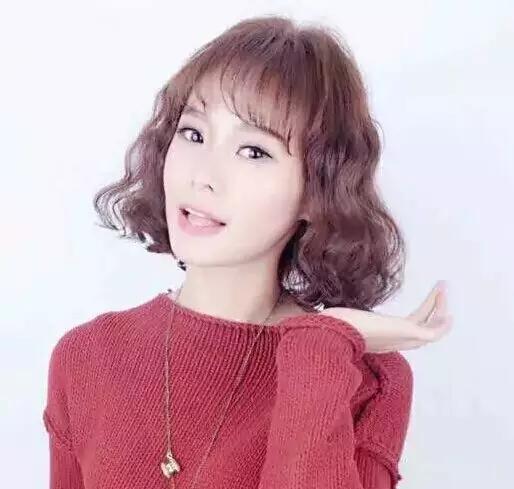 齐肩纹理烫，走在街上你就是焦点