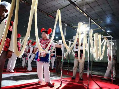 ​世界上最长的米线，长度可达3068米