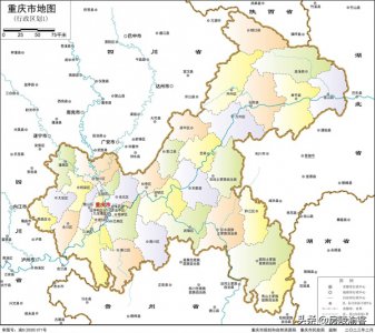 ​重庆市各区县最新地图（2023年2月版）