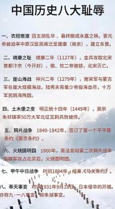 ​中国历史八大耻辱