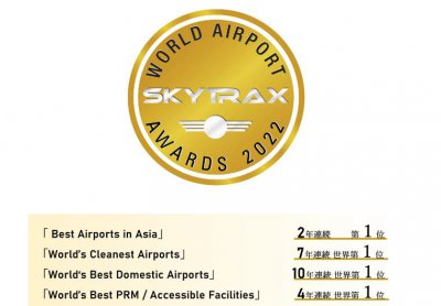 ​羽田机场连续七年被选为世界最干净的机场