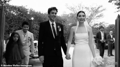 ​保罗沃克22岁女儿梅朵出嫁，《速度与激情》唐老大代替履行父职