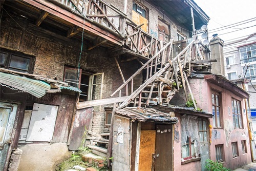 实拍哈尔滨老道外：颓败沉寂的老街区，曾是哈尔滨最繁华的地方