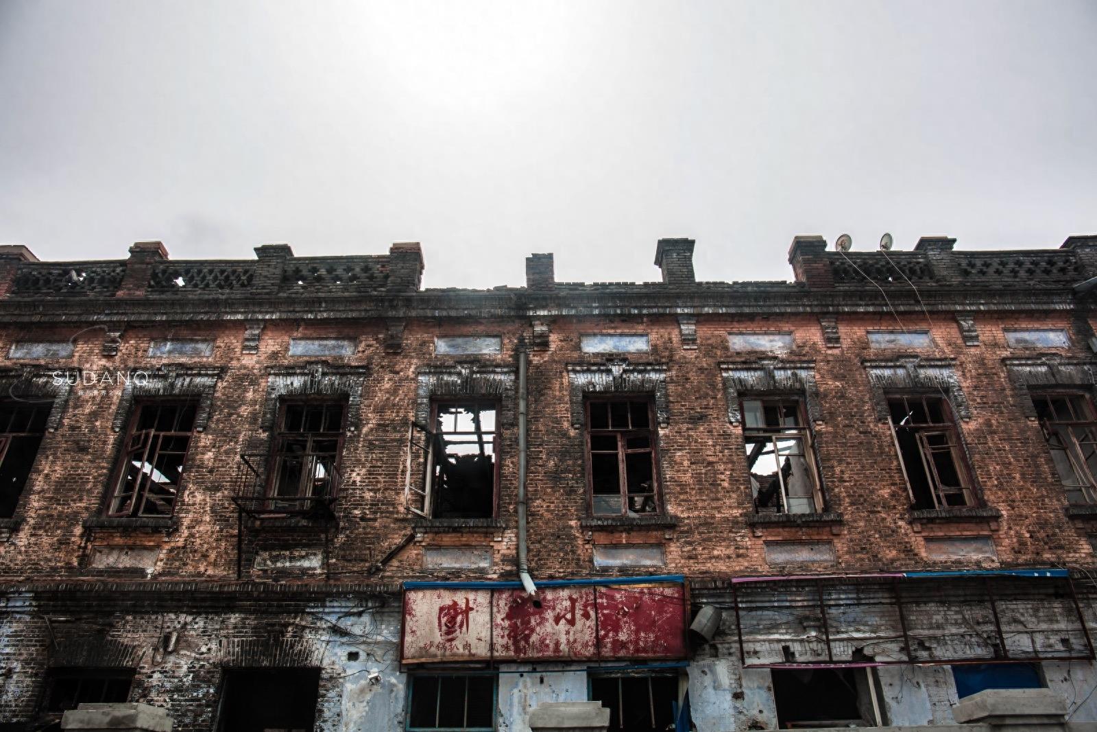 实拍哈尔滨老道外：颓败沉寂的老街区，曾是哈尔滨最繁华的地方