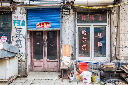 实拍哈尔滨老道外：颓败沉寂的老街区，曾是哈尔滨最繁华的地方