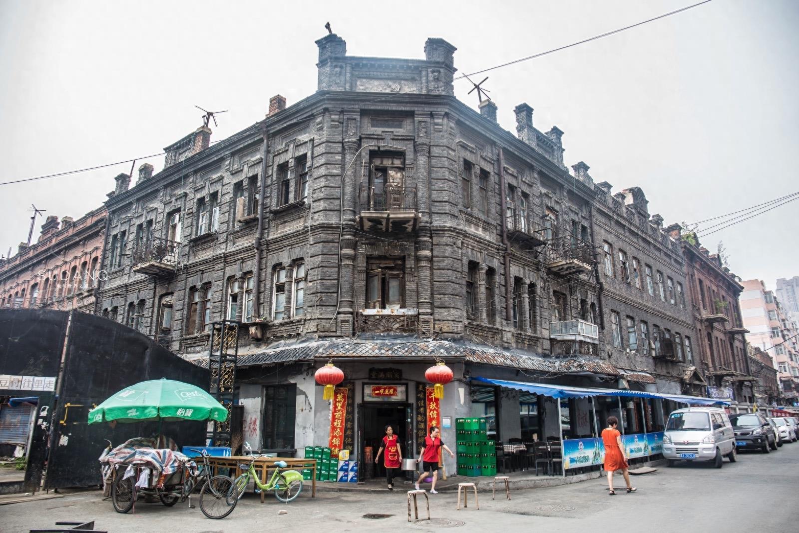 实拍哈尔滨老道外：颓败沉寂的老街区，曾是哈尔滨最繁华的地方