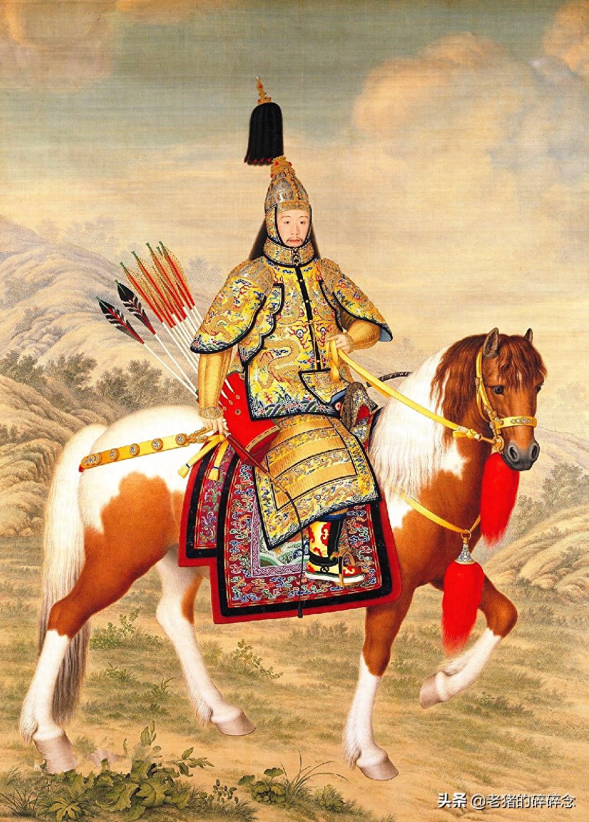 历史上的乾隆究竟长什么样，一组画像告诉你答案