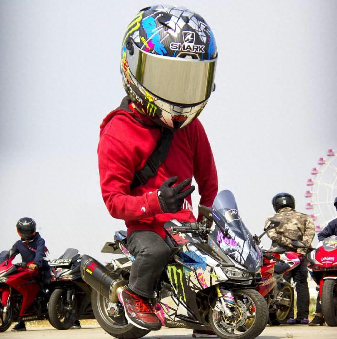 精选“大头”骑士,最全的机车头像,就问你萌不萌?