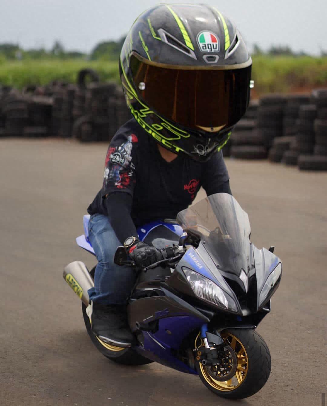 精选“大头”骑士,最全的机车头像,就问你萌不萌?